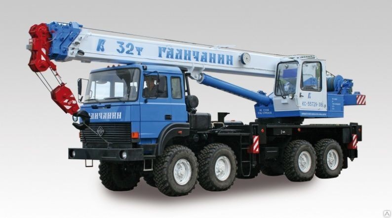 Автокран «Галичанин» КАМАЗ, 32 тонны