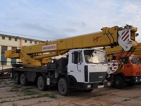 Автокран Ивановец 6476 - 50 тонн