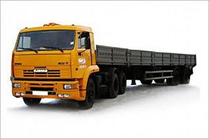 Аренда длинномерного грузовика КАМАЗ 20 тонн