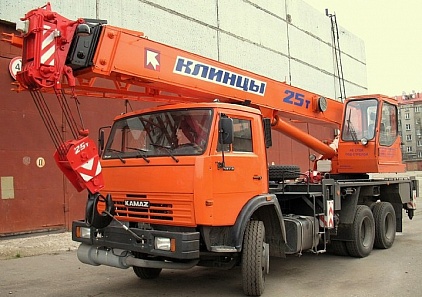 Автокран «Клинцы» КАМАЗ 25 тонн