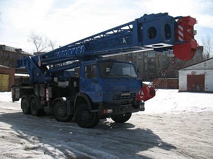 Автокран  "Клинцы" КАМАЗ, 40 тонн